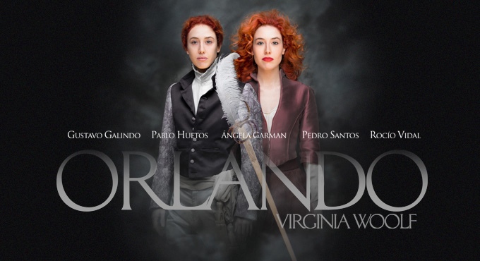 Cartel del espectáculo Orlando de Virginia Woolf