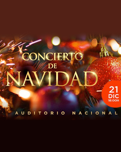 Cartel del espectáculo Concierto de Navidad