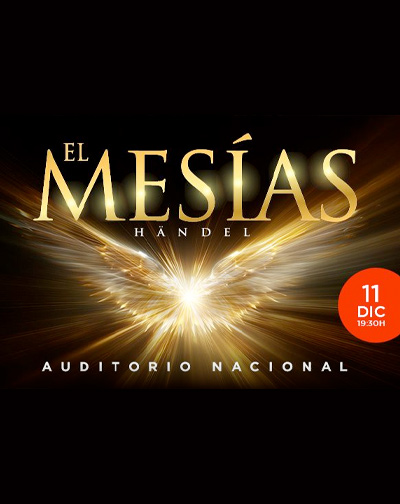 Cartel del espectáculo El Mesías de Handel
