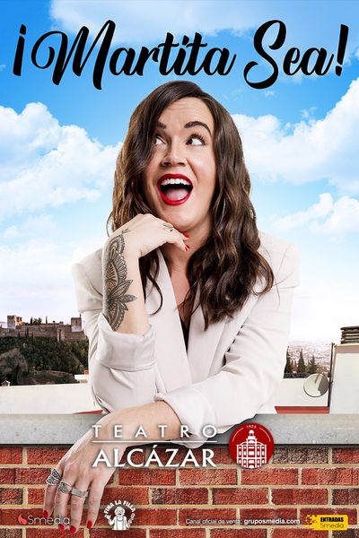 Cartel del espectáculo ¡Martita Sea! Martita de Graná