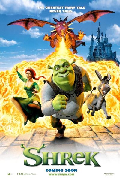 Cartel del espectáculo Shrek