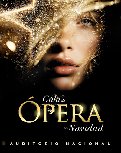 Cartel del espectáculo Gala de Ópera en Navidad