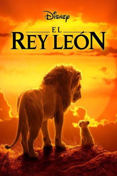 Cartel del espectáculo El Rey León