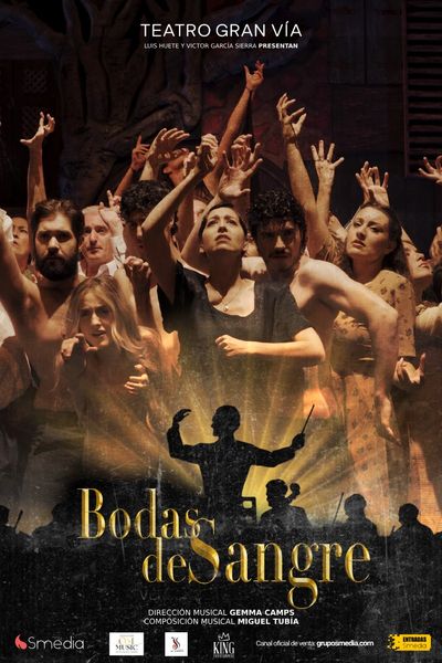 Cartel del espectáculo Bodas de Sangre Versión Sinfónica