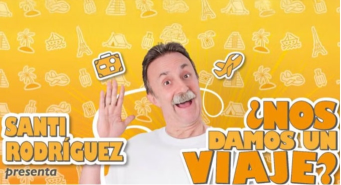 Cartel del espectáculo Santi Rodríguez ¿Nos Damos Un Viaje?