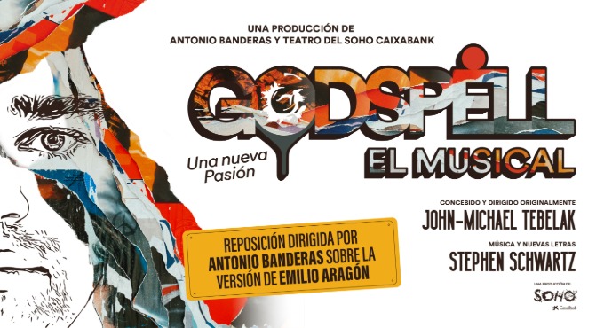Cartel del espectáculo Godspell: El Musical