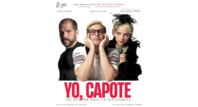 Cartel del espectáculo Yo, Capote