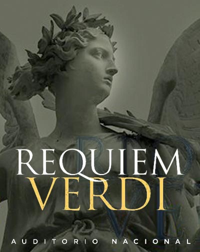 Cartel del espectáculo Requiem de Verdi
