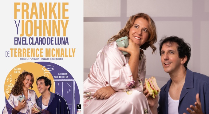 Cartel del espectáculo Frankie y Johnny en el Claro de Luna