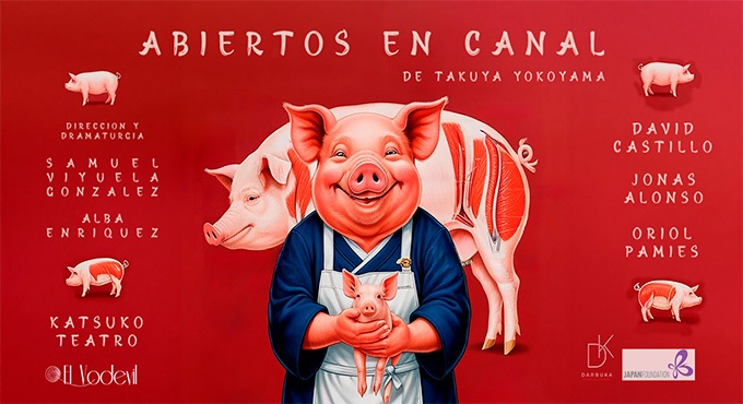 Cartel del espectáculo Abiertos en Canal