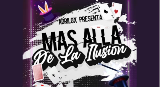 Cartel del espectáculo Adrilox - Más allá de la Ilusión
