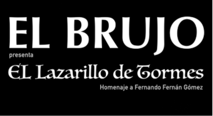 Cartel del espectáculo El Lazarillo de Tormes