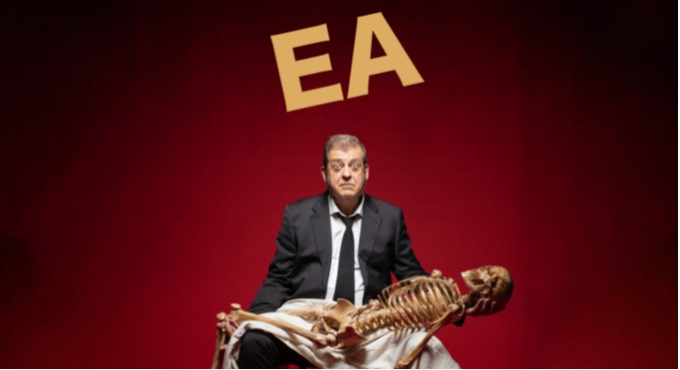 Cartel del espectáculo EA - Julio Fraga