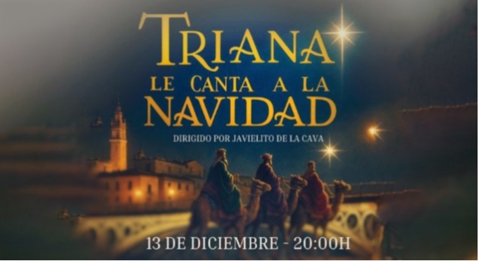 Cartel del espectáculo Triana le canta a la Navidad
