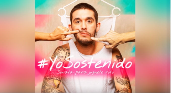 Cartel del espectáculo Yo Sostenido