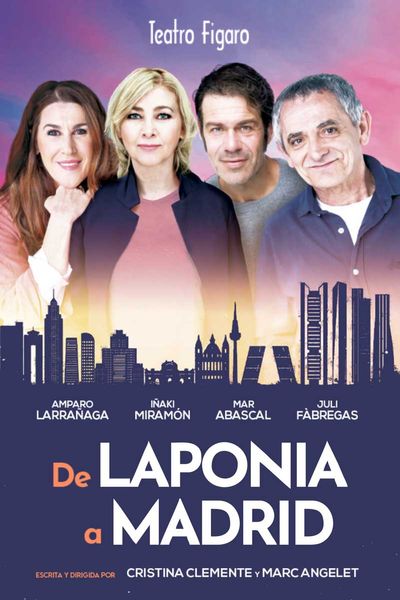 Cartel del espectáculo De Laponia a Madrid