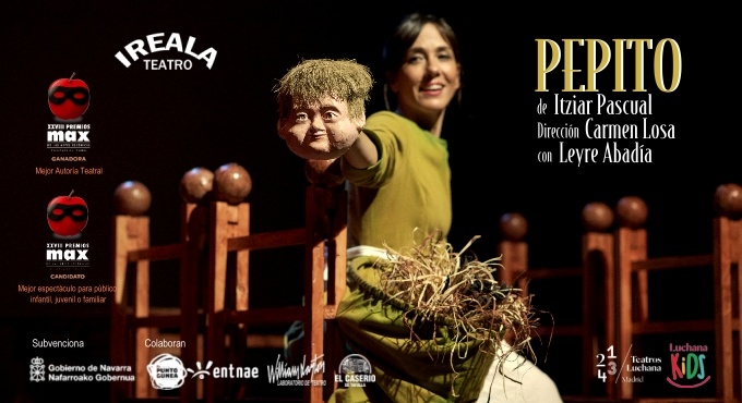 Cartel del espectáculo Pepito: Una Historia de Vida para Niños y Abuelos