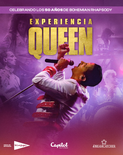 Cartel del espectáculo Experiencia Queen
