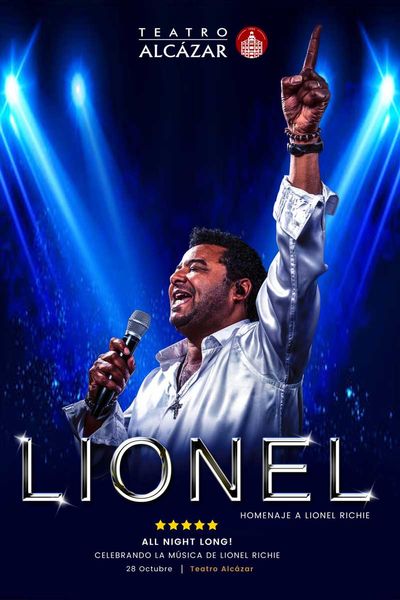 Cartel del espectáculo All Night Long - Tributo a Lionel Richie