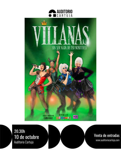 Cartel del espectáculo Villanas