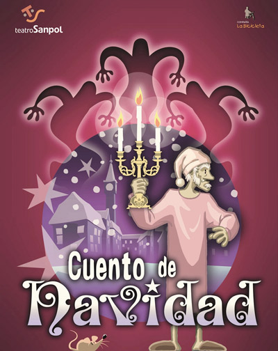 Cartel del espectáculo Cuento de Navidad