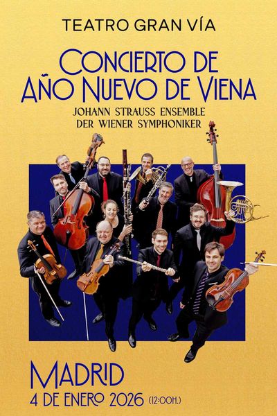 Cartel del espectáculo Concierto de Año Nuevo de Viena