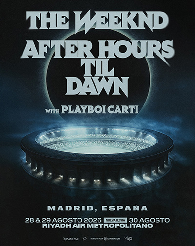 Cartel del espectáculo The Weeknd - After Hours Till Dawn Tour