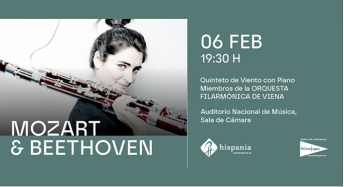 Cartel del espectáculo Mozart & Beethoven