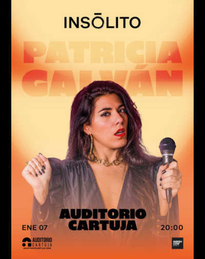 Cartel del espectáculo INSÓLITO - PATRICIA GALVÁN
