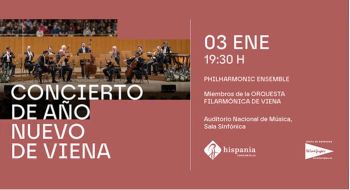 Cartel del espectáculo Concierto de Año Nuevo de Viena