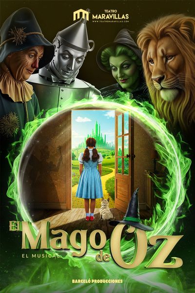 Cartel del espectáculo El Mago de Oz - El Musical