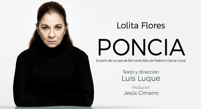 Cartel del espectáculo Poncia