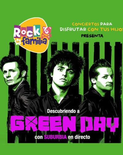 Cartel del espectáculo Descubriendo a Green Day