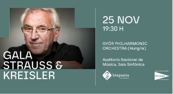 Cartel del espectáculo Gala Strauss & Kreisler – Aniversarios de música vienesa