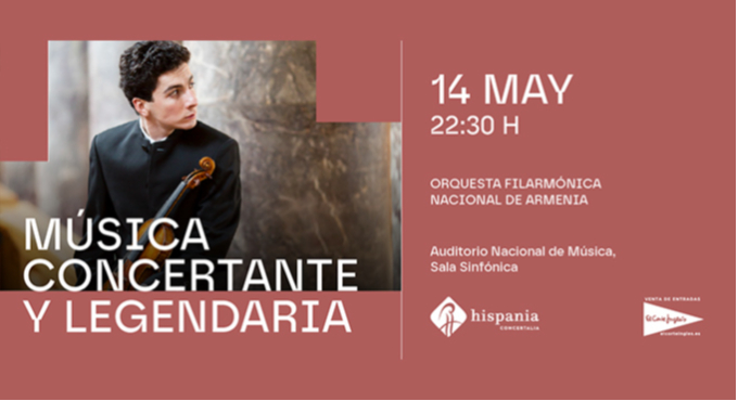 Cartel del espectáculo Música Concertante y Legendaria