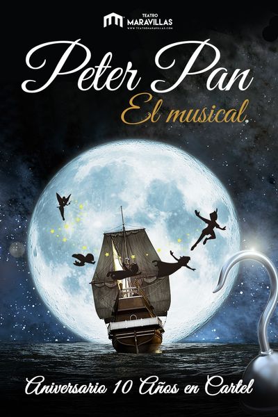 Cartel del espectáculo Peter Pan - El Musical
