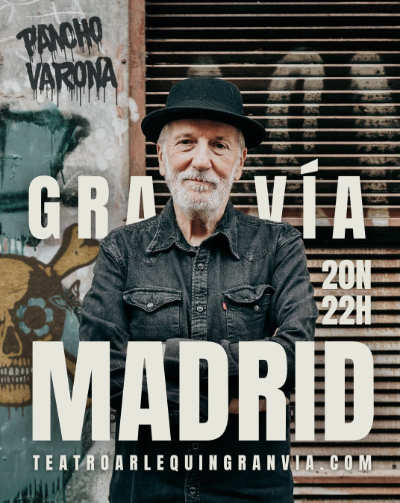 Cartel del espectáculo Pancho Varona en Concierto
