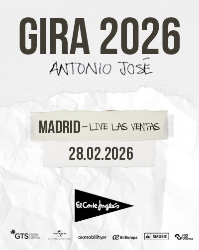 Cartel del espectáculo Antonio José Gira 2026