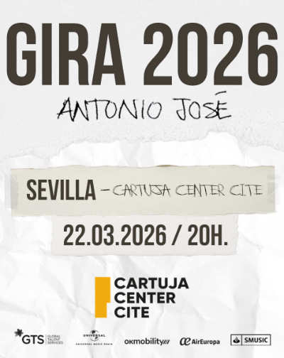Cartel del espectáculo Antonio José - Gira 2026