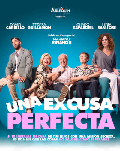 Cartel del espectáculo Una Excusa Perfecta