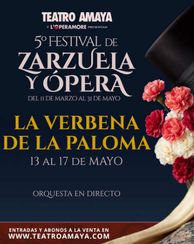 Cartel del espectáculo La Verbena de la Paloma