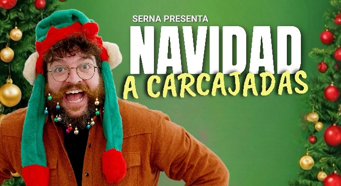 Cartel del espectáculo Navidad a Carcajadas