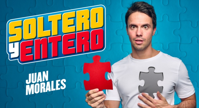 Cartel del espectáculo Soltero y Entero
