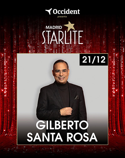 Cartel del espectáculo Gilberto Santa Rosa - Starlite Madrid