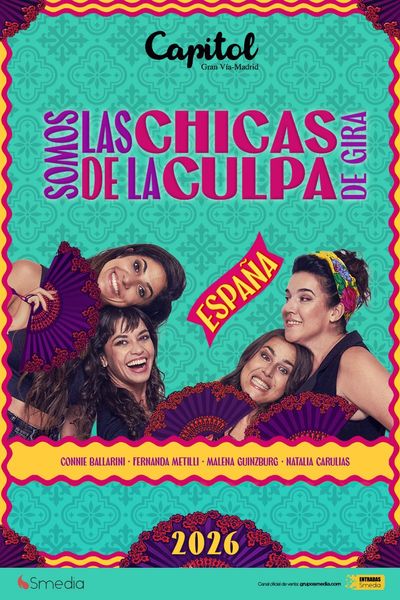 Cartel del espectáculo Las Chicas de la Culpa