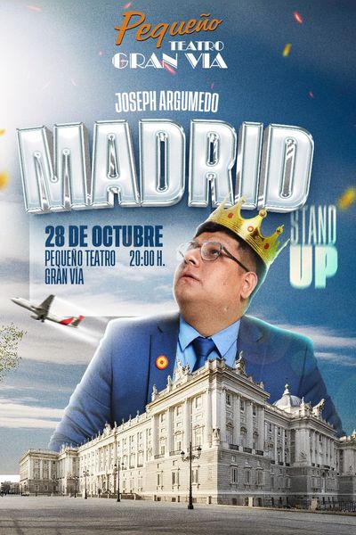Cartel del espectáculo Madrid - Joseph Argumedo
