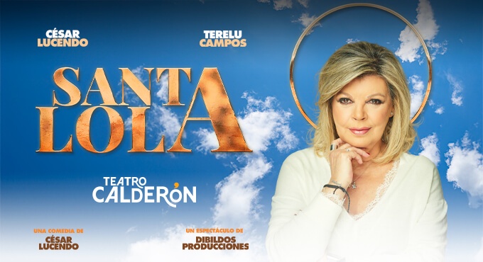 Cartel del espectáculo Santa Lola