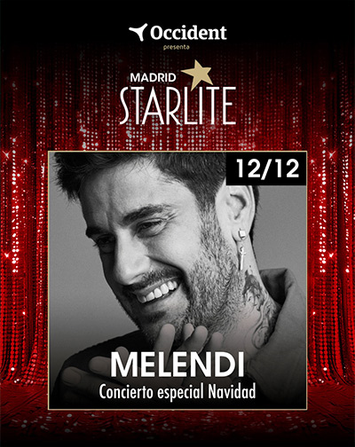 Cartel del espectáculo Melendi - Starlite Madrid