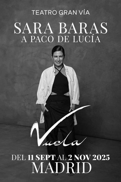Cartel del espectáculo Sara Baras - Vuela