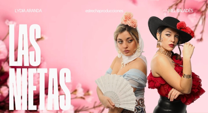 Cartel del espectáculo Las Nietas